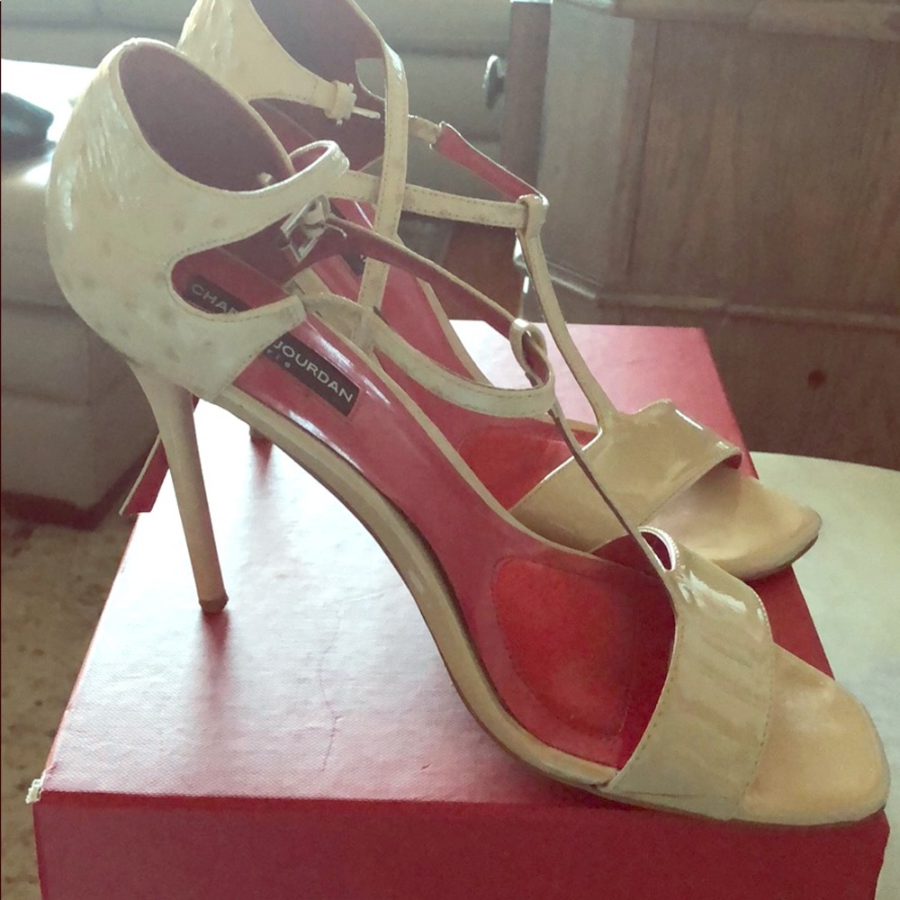 Charles Jourdan high heeled sandals!
